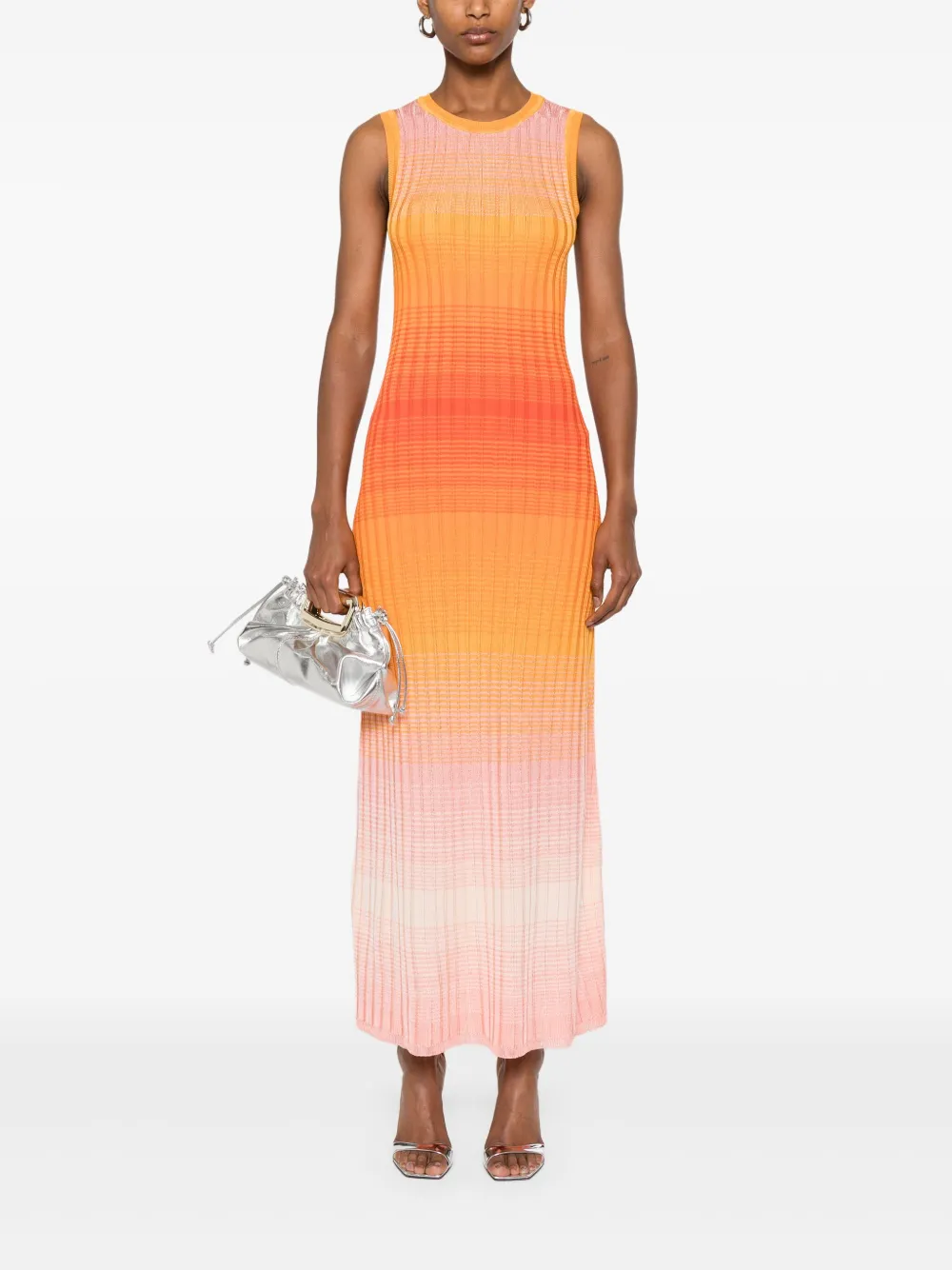 Maje sleeveless dress - Oranje