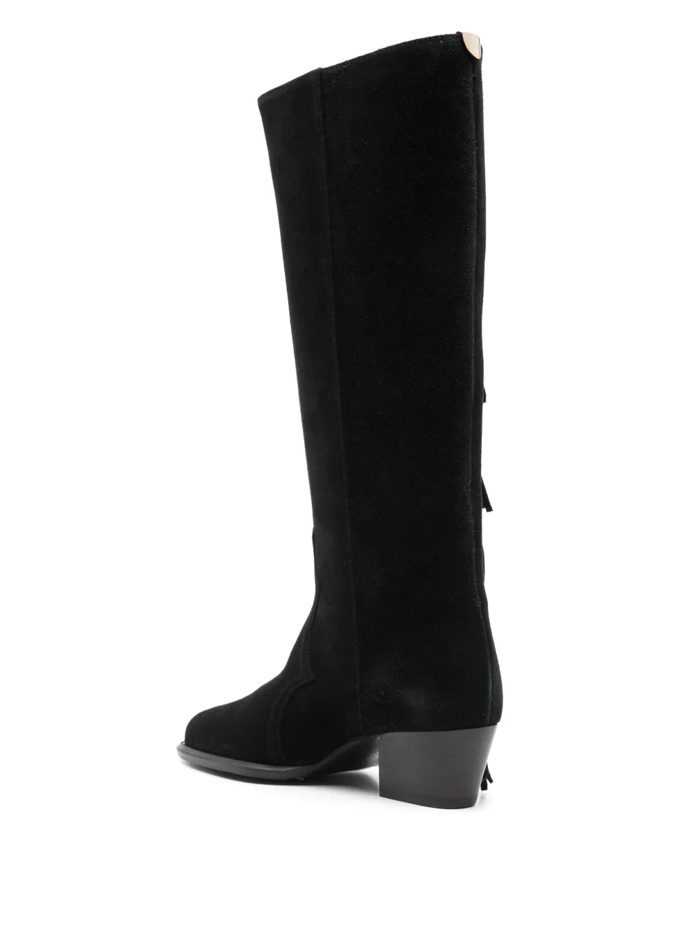 Cheap Maje fringe-detailed boots Women