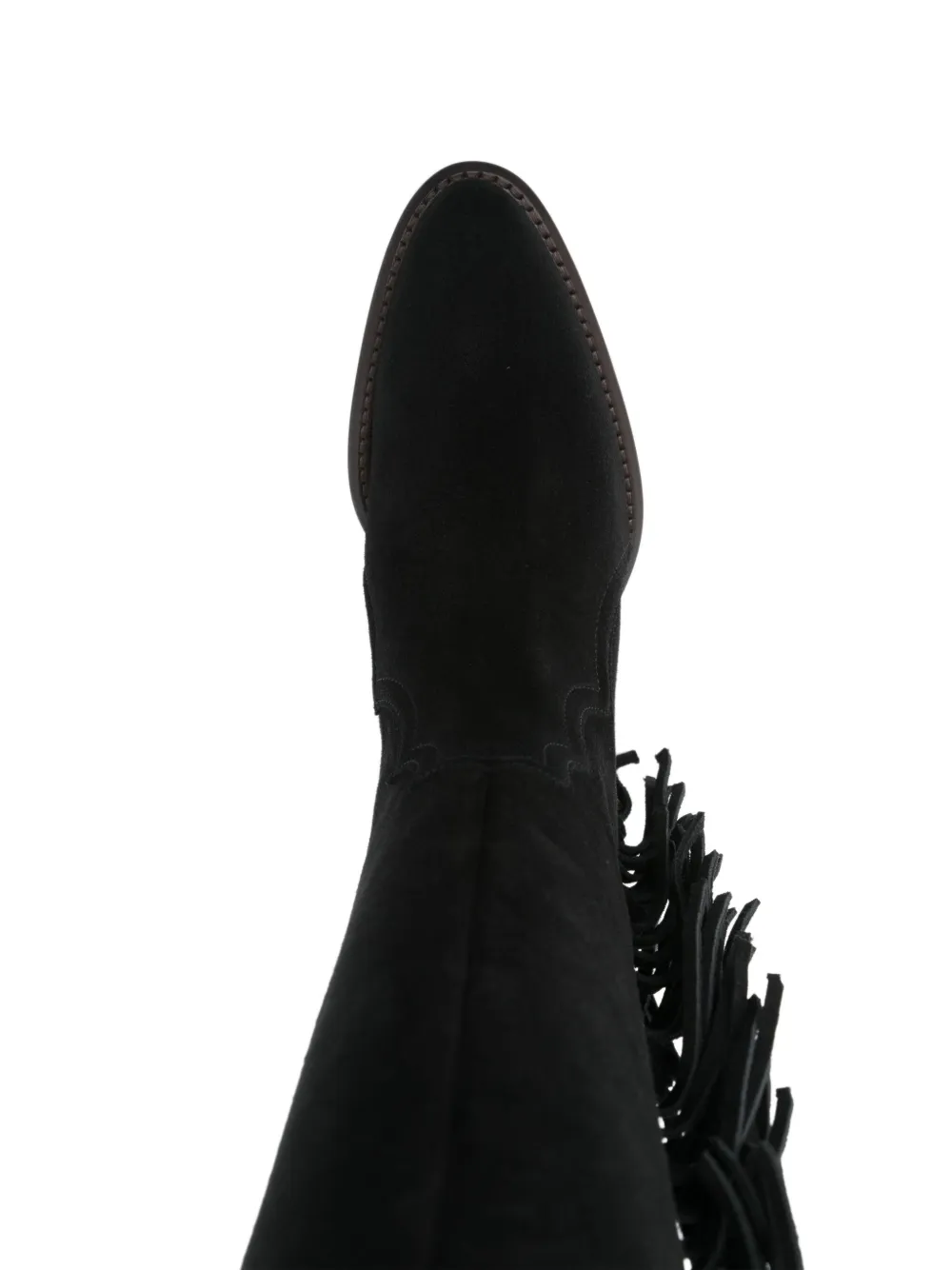 Cheap Maje fringe-detailed boots Women