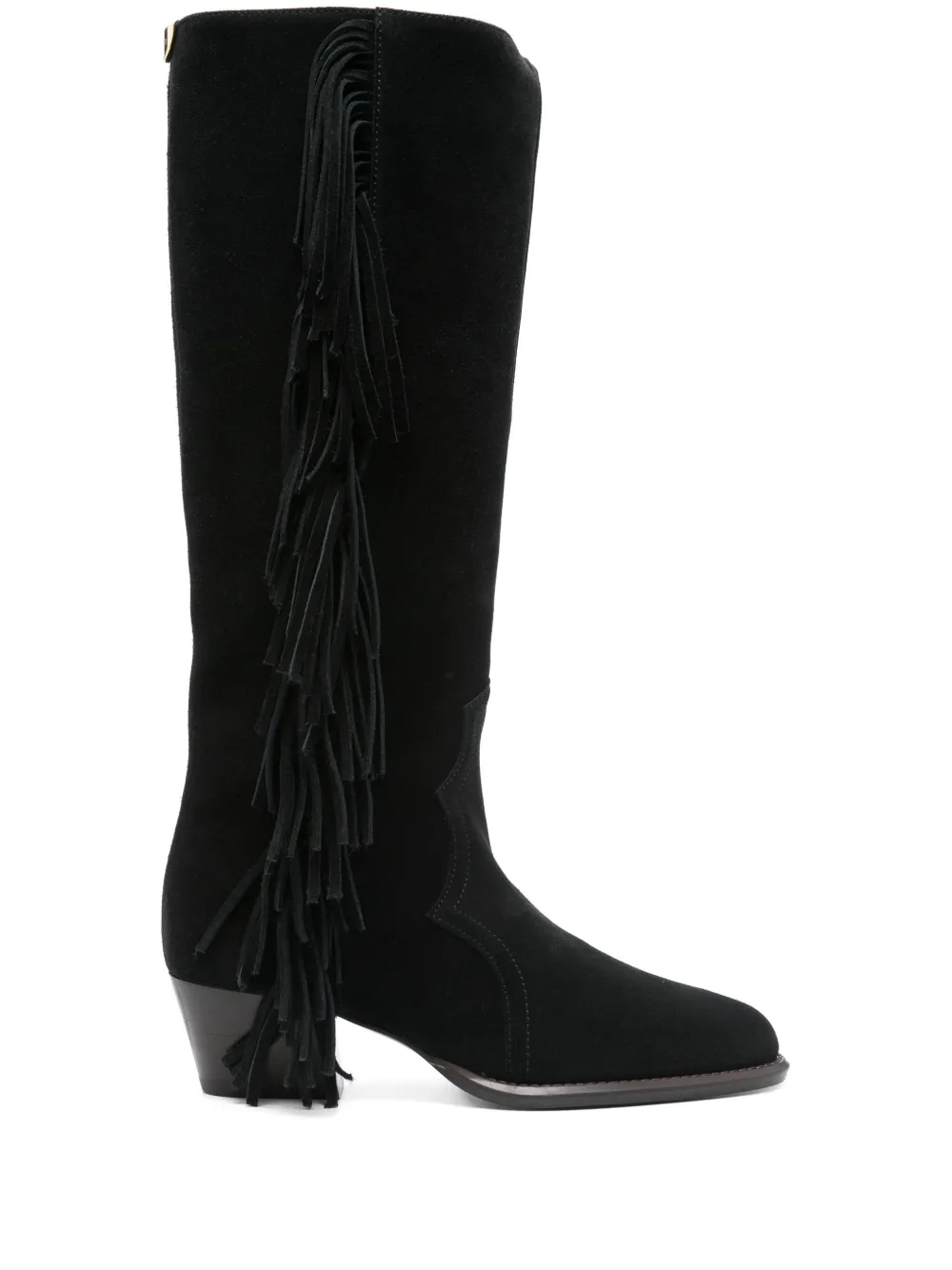 Maje fringe-detailed boots Women