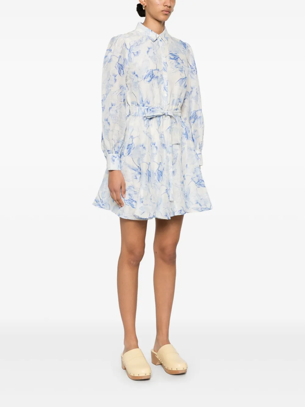 Maje floral mini dress