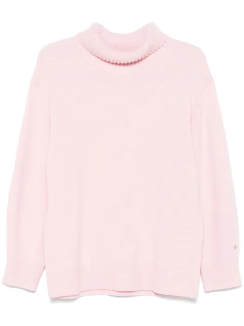 Maje pull à col roulé - Rose - Maje - Modalova