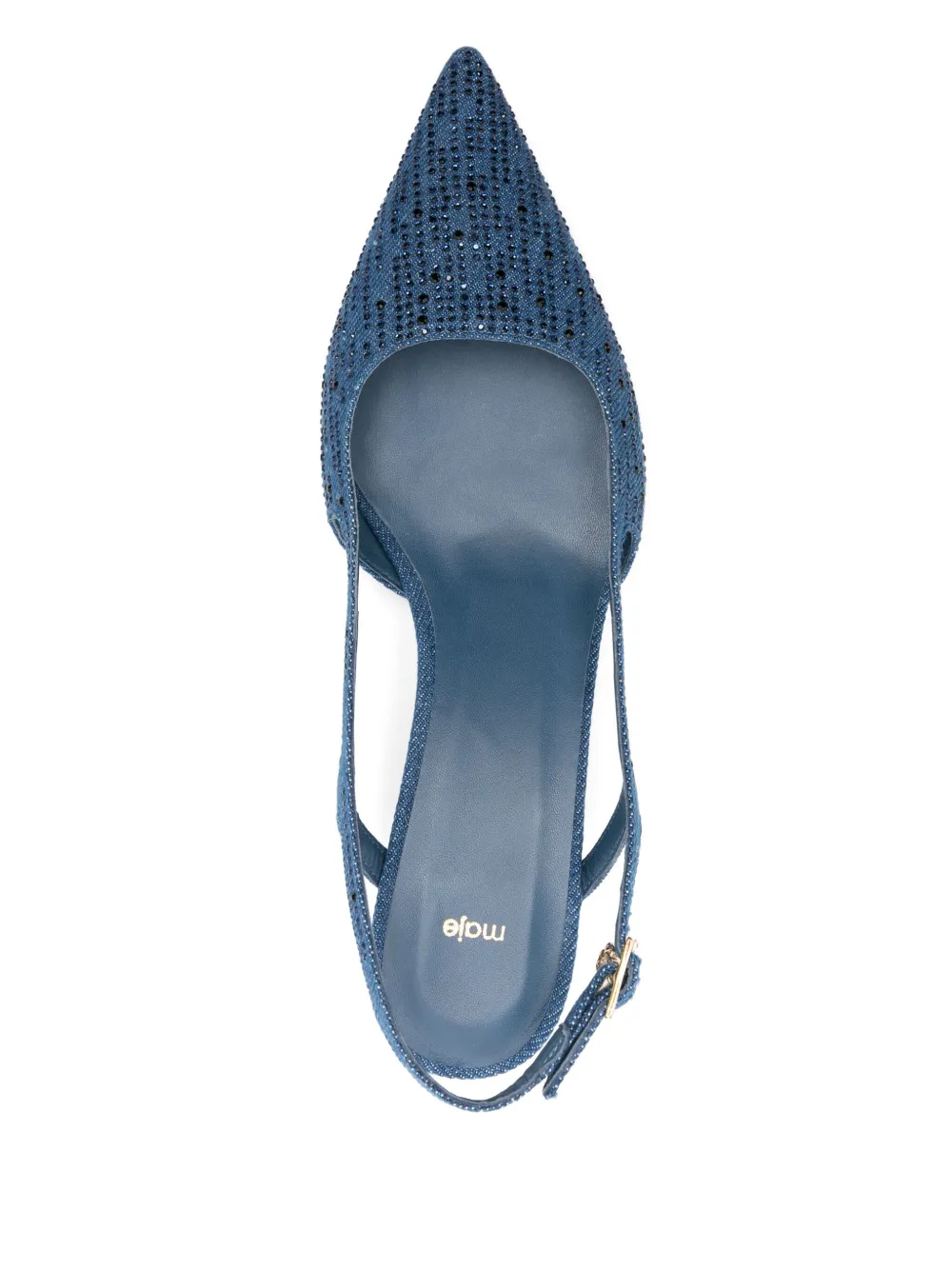 Maje 50 mm pumps verfraaid met kristallen Blauw