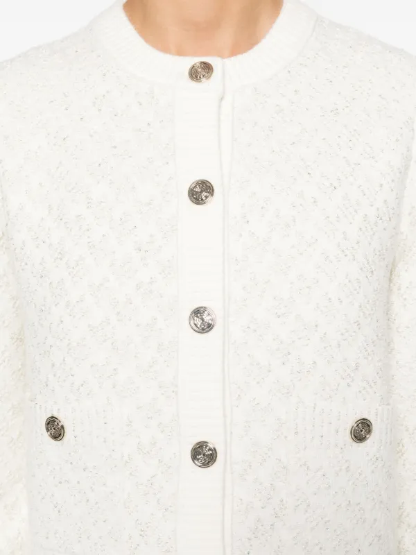 Maje sequin-embellished Cardigan White FARFETCH MY