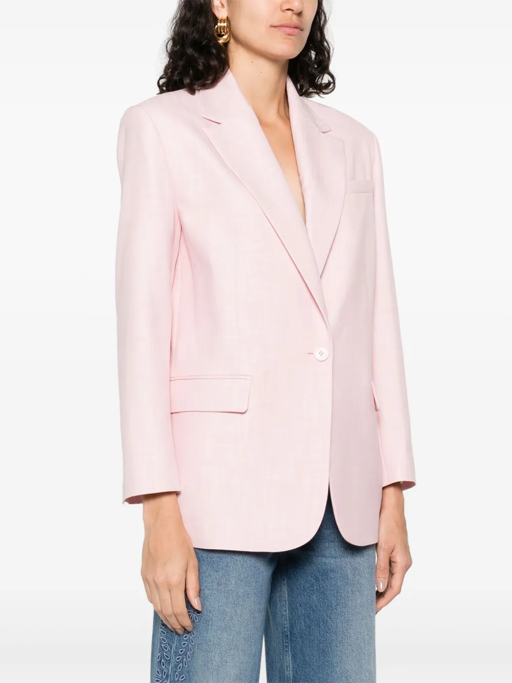 MAJE SINGLE-BREASTED BLAZER