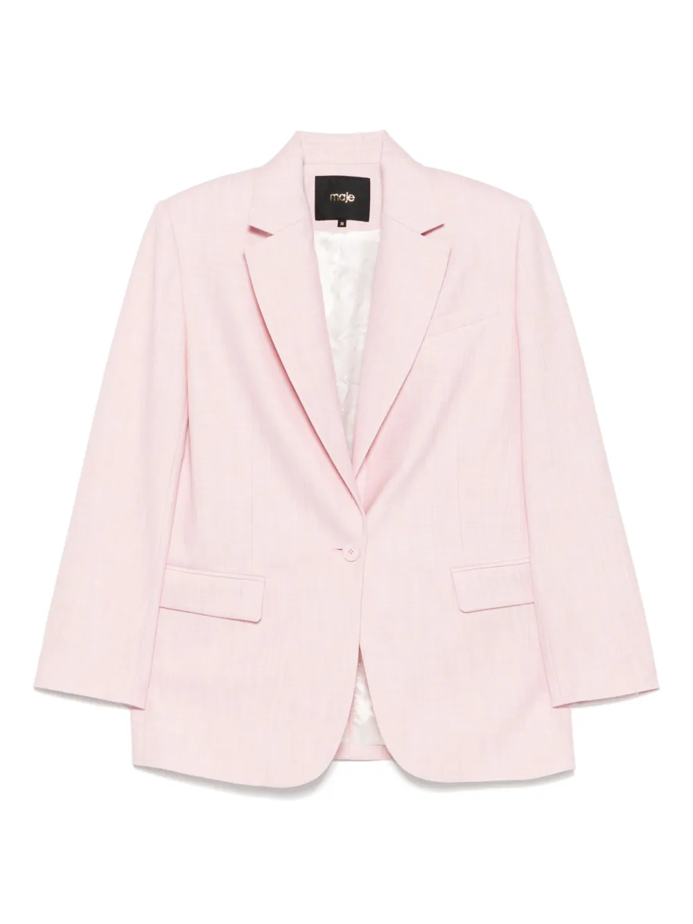 Maje blazer con botones | rosado | Image 1
