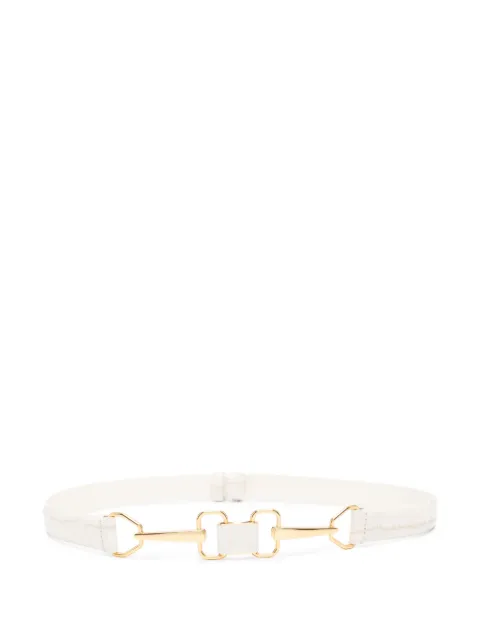 Maje crocodile-embossed belt 