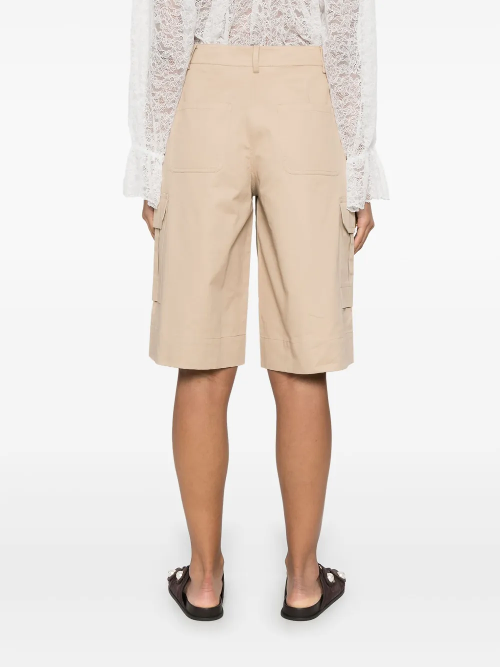Maje Cargo shorts Beige