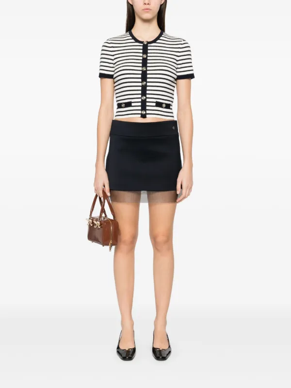 Maje ストライプ Tシャツ | ブルー | FARFETCH JP