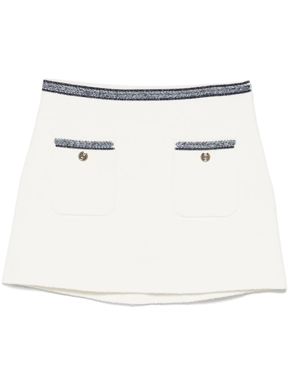 Maje A-line mini skirt | White | Image 1