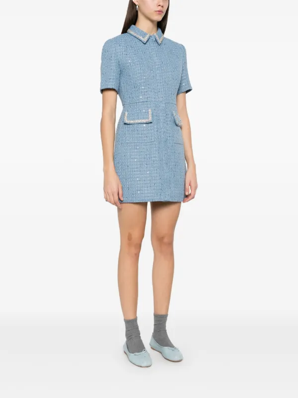 CLASSIC TWEED MINI DRESS(36 GREY): DRESSjosemoon