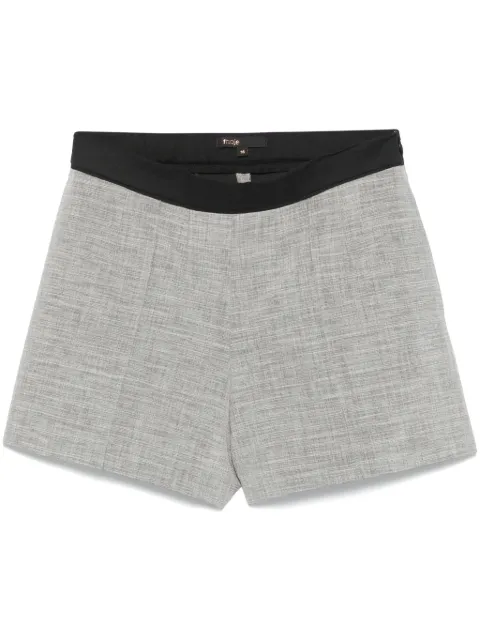 Maje shorts con detalle de pinzas
