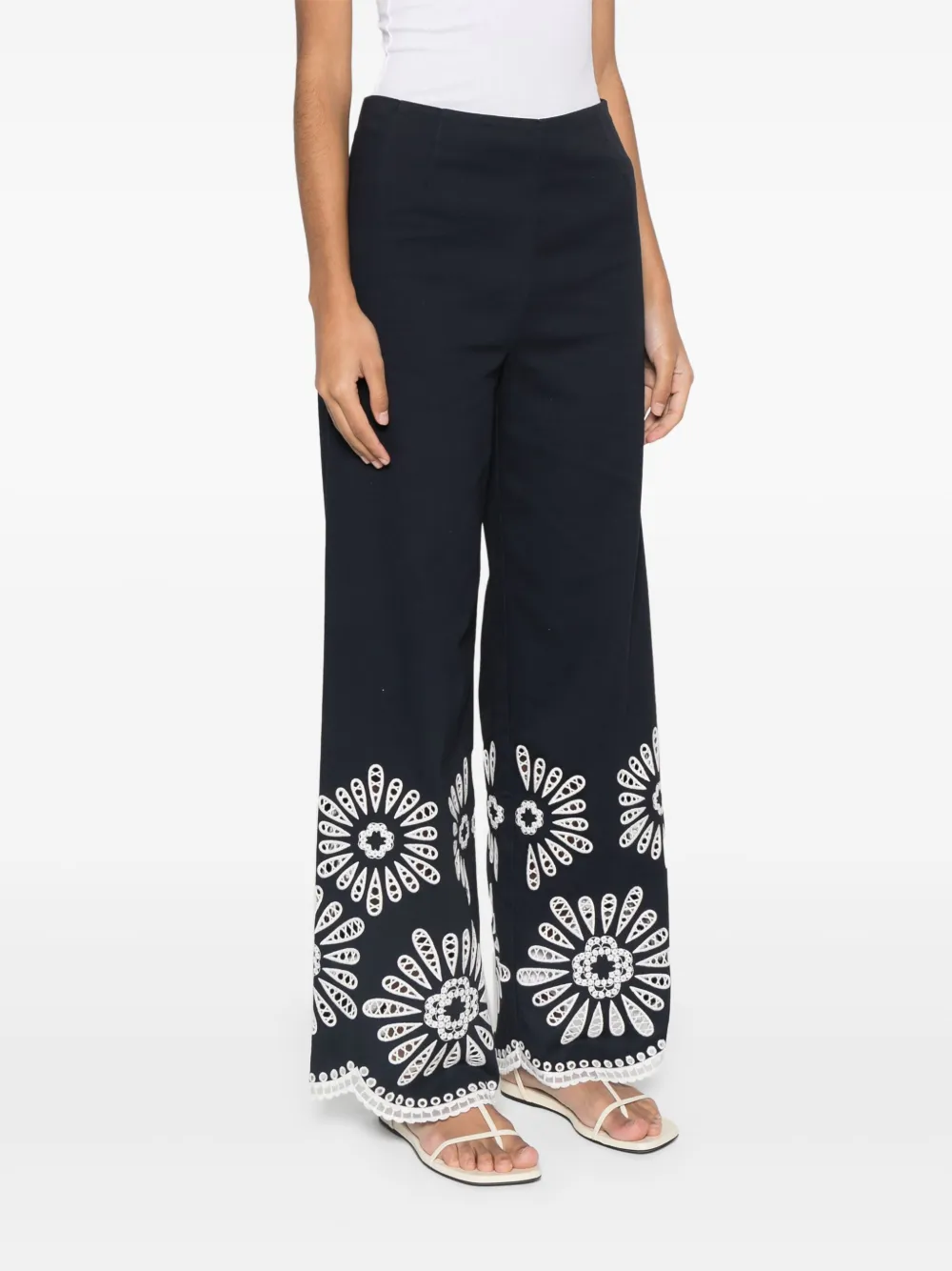 MAJE PALAZZO TROUSERS