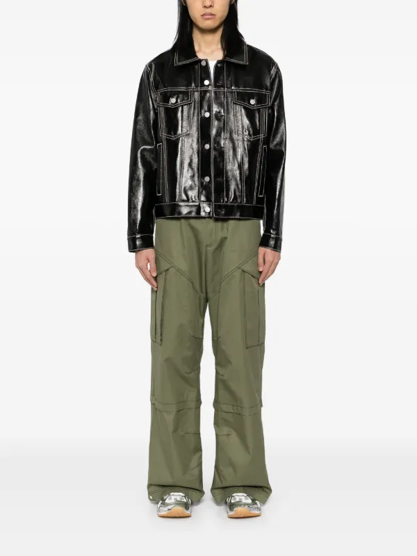 カーゴパンツ Cotton Twill Military Wide Cargo Pants Off White 26640813_57437176_600.jpg