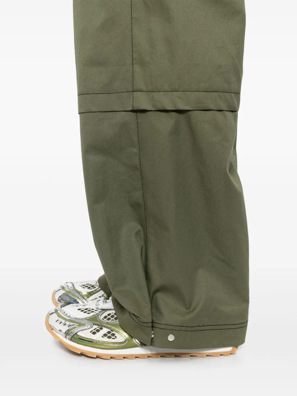 Off-White Leger cargo broek Groen
