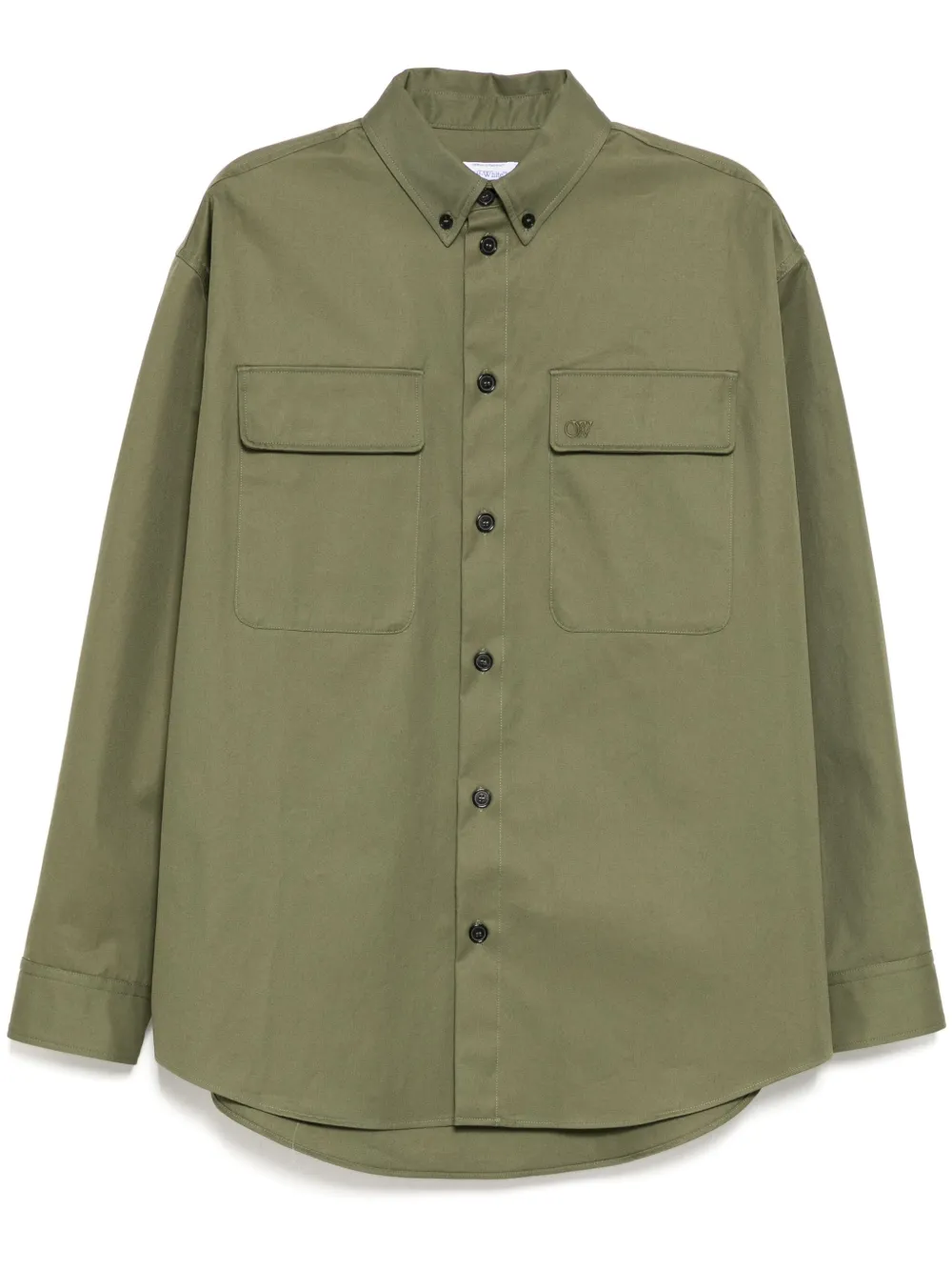 military-style shirt jacket