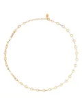 V JEWELLERY gold-link necklace