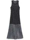 Maje beaded maxi dress - Blue