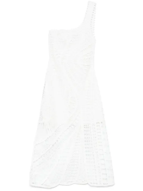 Maje one-shoulder midi dress