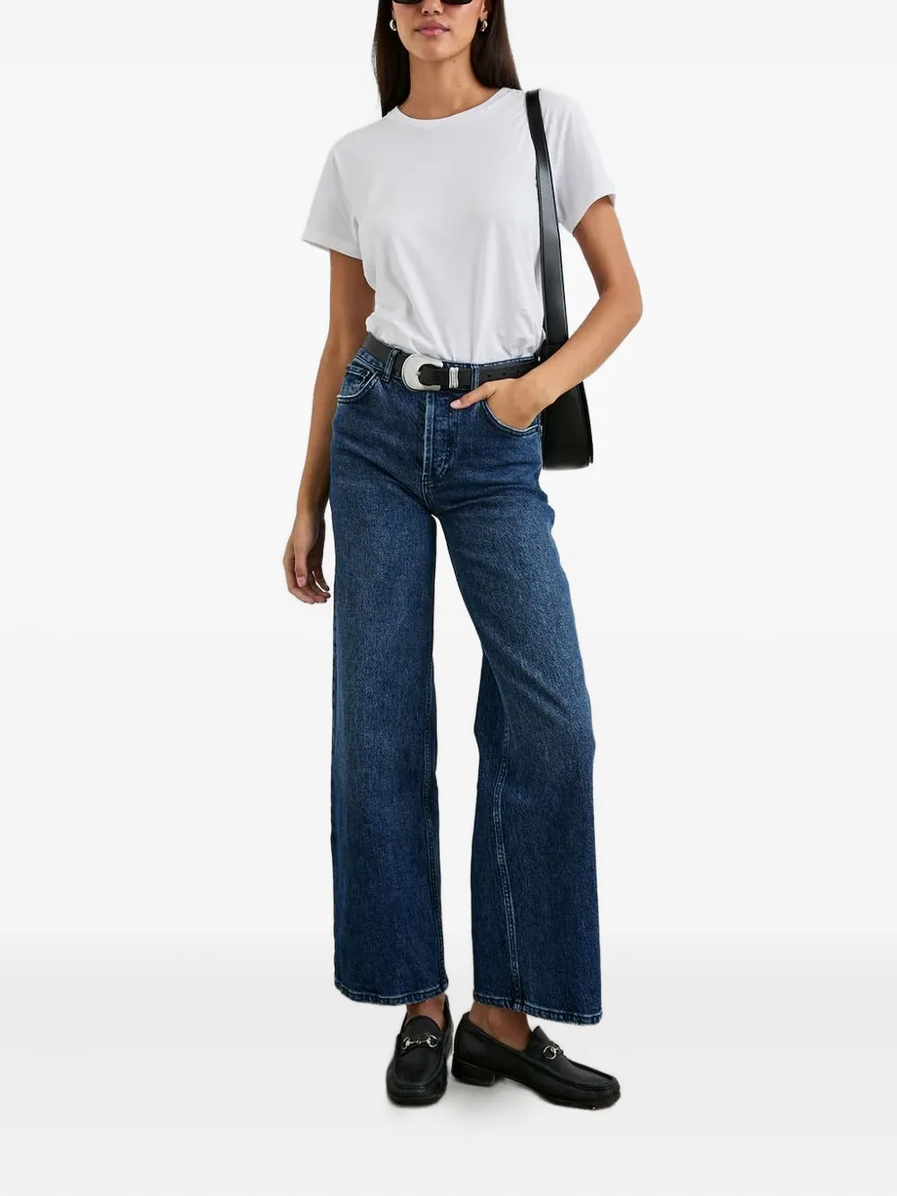 Rails Classic Crew T-shirt In White