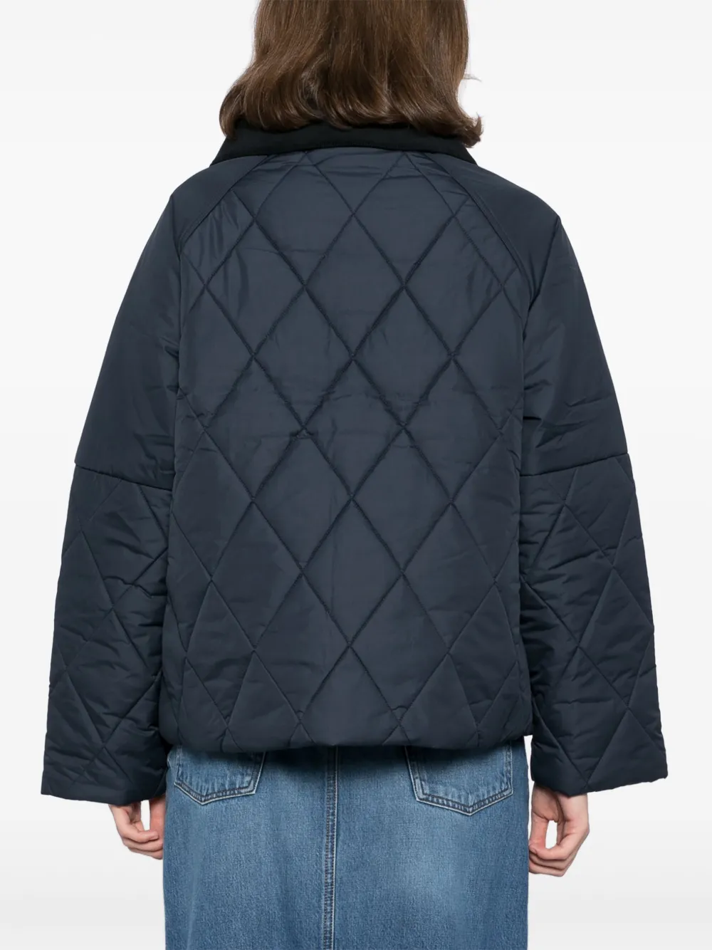 Barbour Nilby Quilted Jacket In Blue