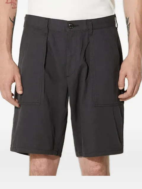 Neighborhood button cotton shorts