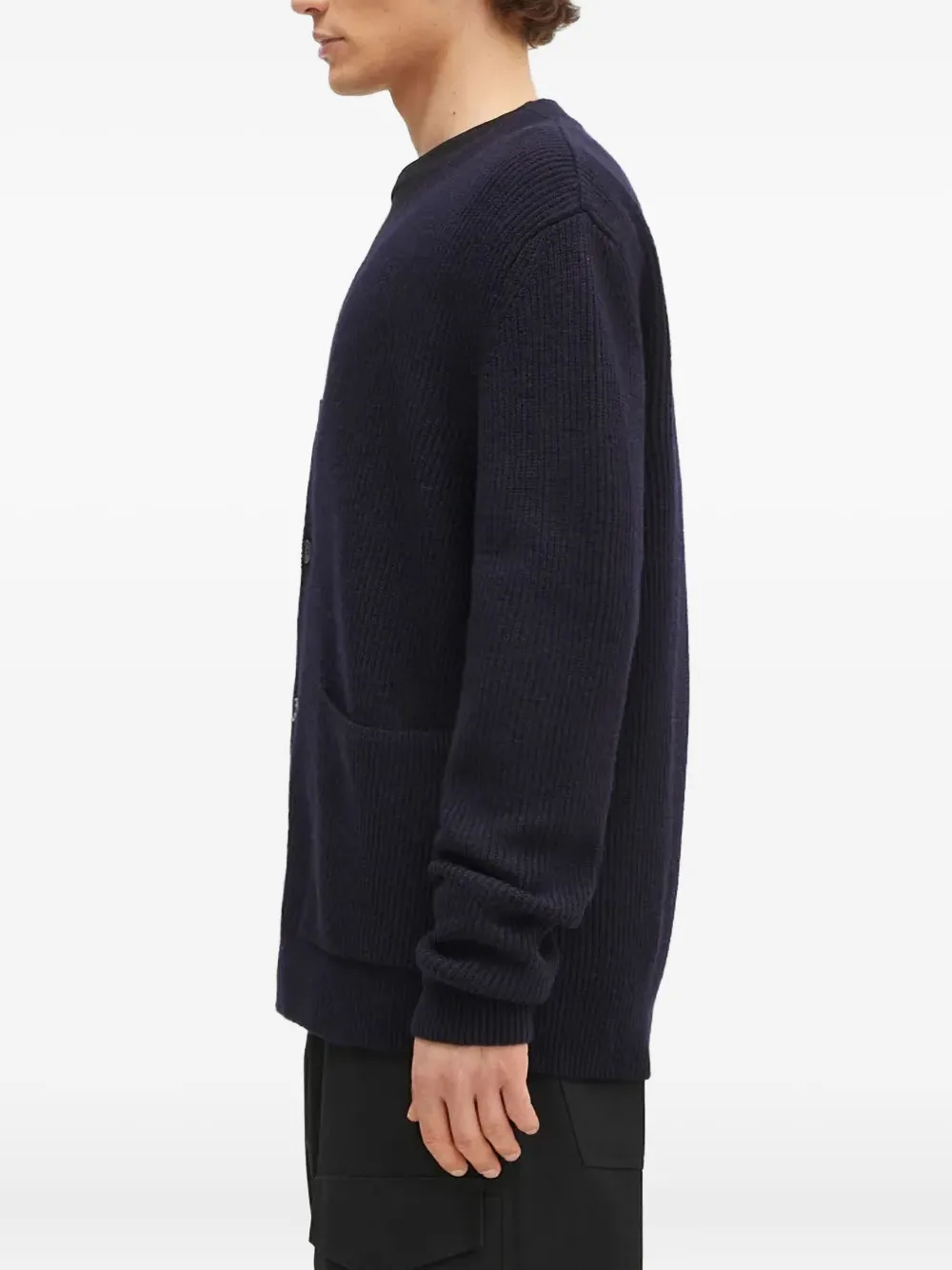 Norse Projects Loki ribbed pocket cardigan | Cardigans | Image 2