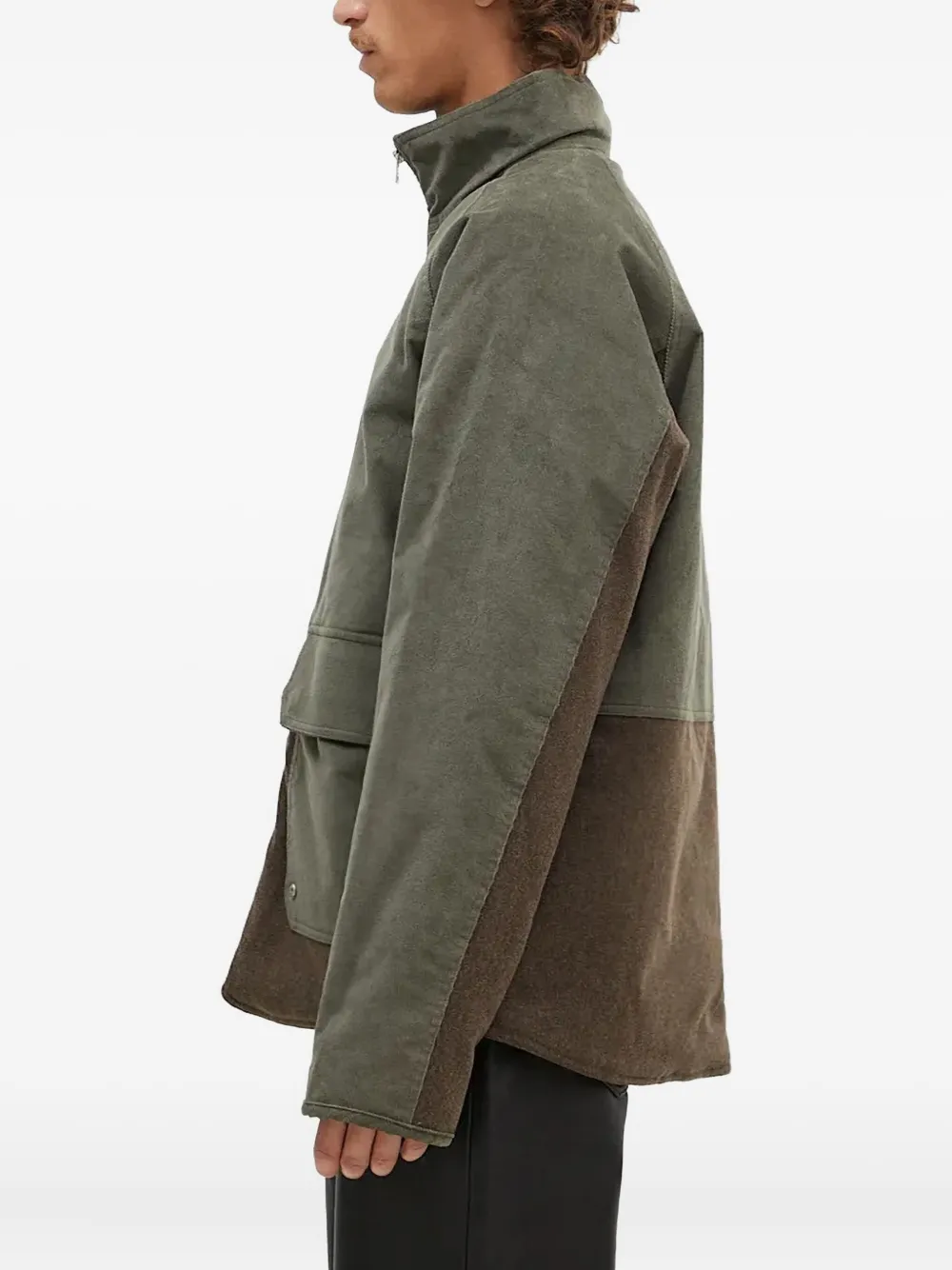 Norse Projects corduroy-panelled jacket | Military Jackets | Image 2