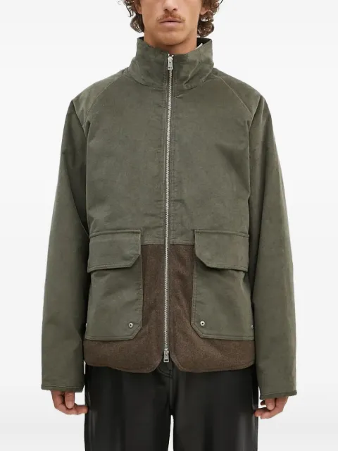 Norse Projects corduroy-panelled jacket