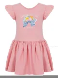 Lapin House graphic-print dress - Pink