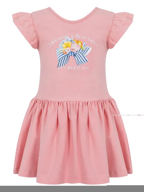 Lapin House graphic-print dress