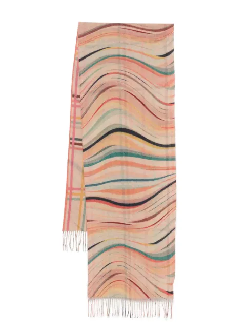 Paul Smith Swirl Check scarf 