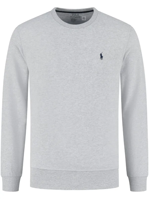 Polo Ralph Lauren Polo Pony embroidered Sweatshirt Grey FARFETCH TR