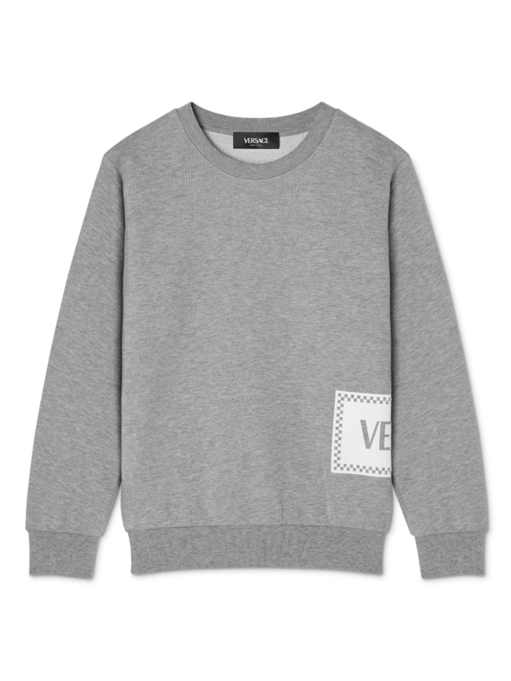 Versace Kids 90s Logo sweatshirt - Grey