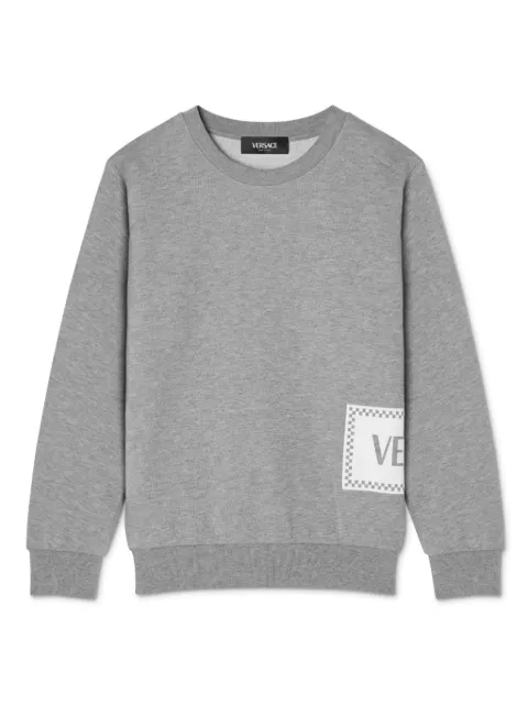 Versace Kids 90s Logo sweatshirt