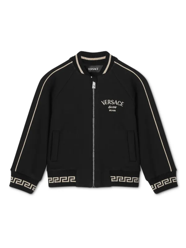 VERSACE フィルム タイトルズ スウェットシャツ ブラック VERSACE フィルム タイトルズ スウェットシャツ ブラック
