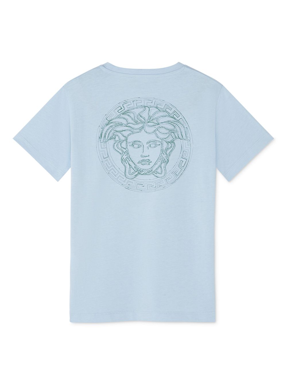 Versace Kids Milano Stamp T-shirt - Blauw