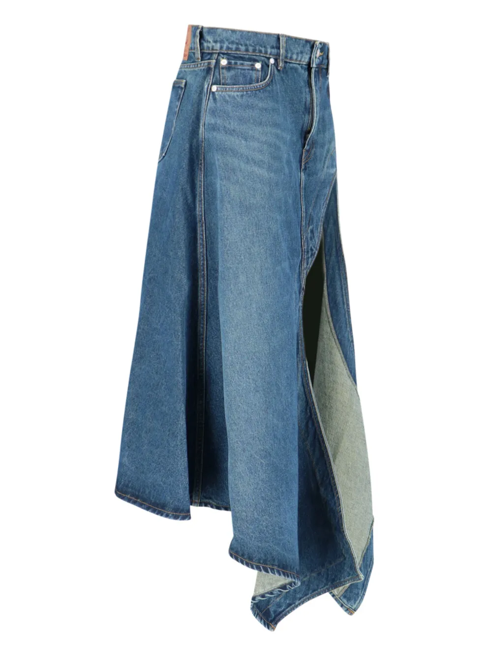 Y/PROJECT ASYMMETRIC MAXI SKIRT 