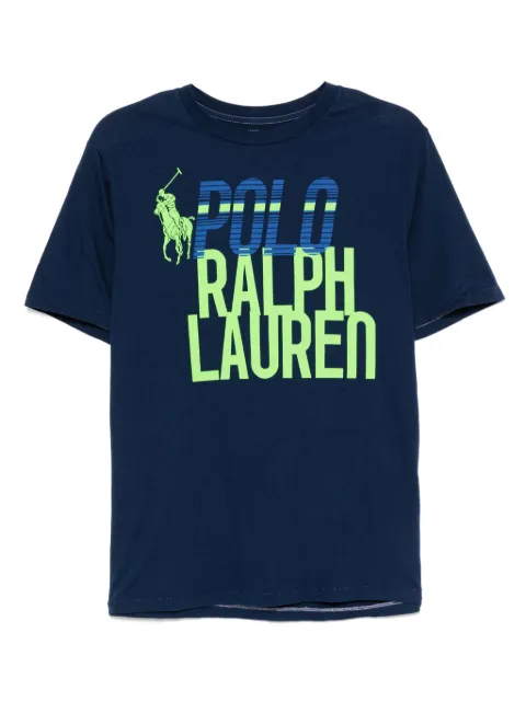 POLO RALPH LAUREN KIDS logo print short sleeves T-shirt