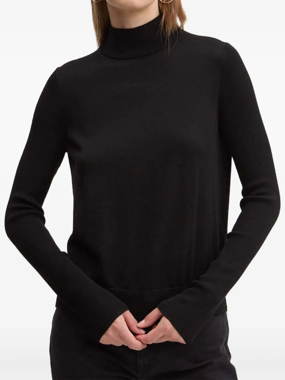 HUGO turtleneck sweater | Black | Image 1