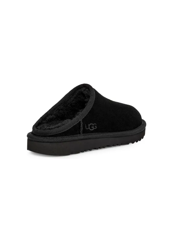 UGG Kids Tazz Suede Slippers Black FARFETCH PH
