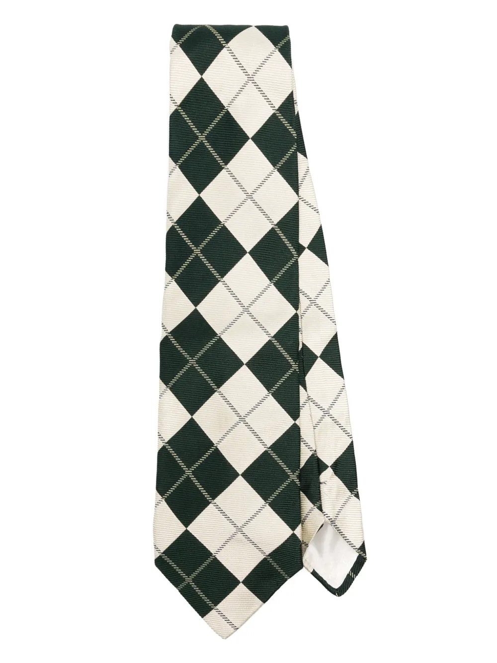 Dolce & Gabbana Pre-Owned mascada con estampado de arlequín 2000 | verde | Image 1