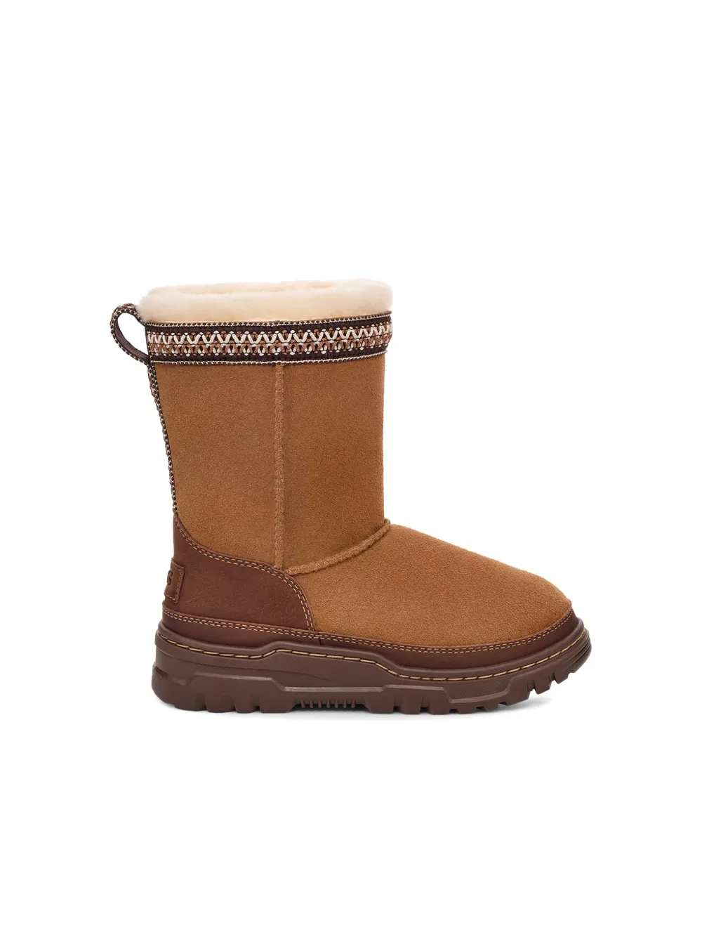 UGG Kids Classic Short TrailGazer boots - Bruin