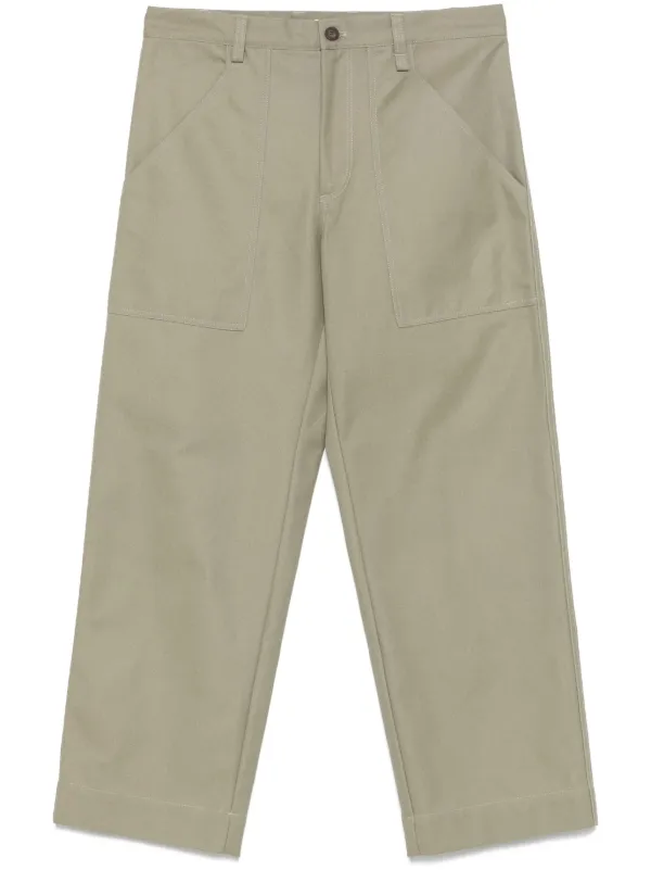 Maison Kitsuné Workwear パンツ | グリーン | FARFETCH JP 