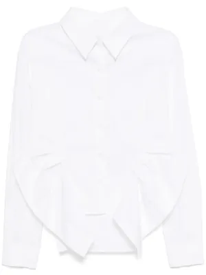 Alexander Wang Deconstructed Shirt | White | FARFETCH