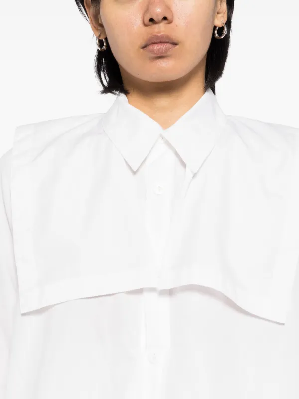 トップス Yohji Yamamoto 00AW 100%cotton Yohji Yamamoto Cotton Shirt | White | FARFETCH RO