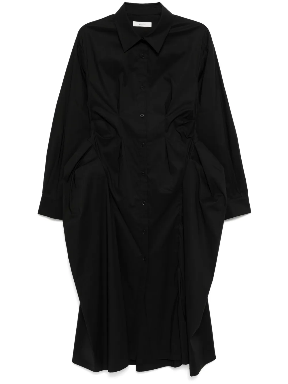 Besfxxk panelled shirt dress | Black | Image 1