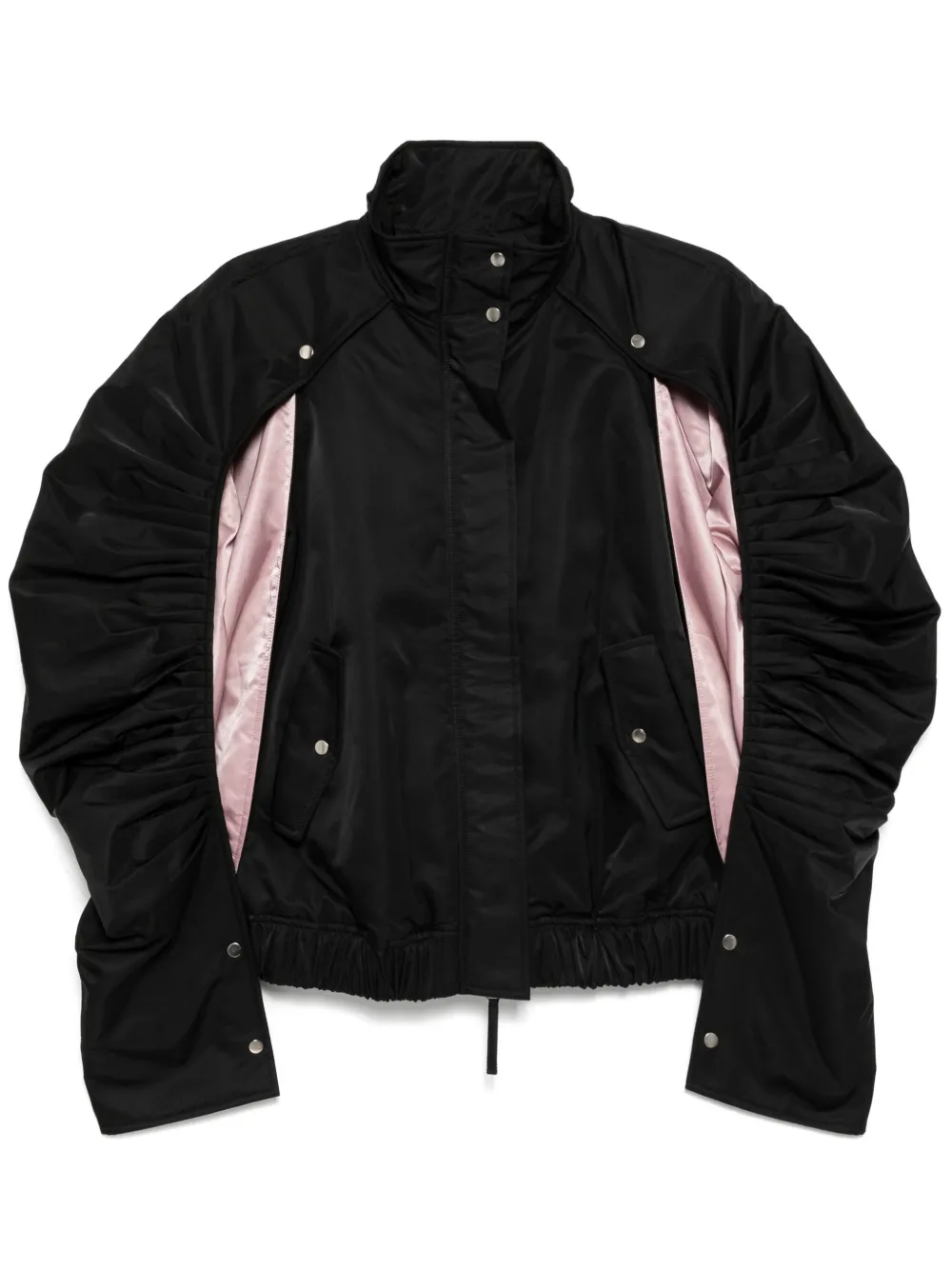 Besfxxk cut-out bomber jacket | Black | Image 1