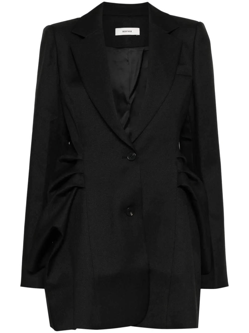Besfxxk single-breasted blazer | Black | Image 1