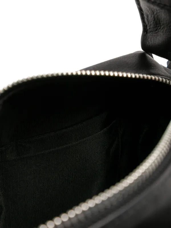 Yohji Yamamoto レザー ミニバッグ | ブラック | FARFETCH JP